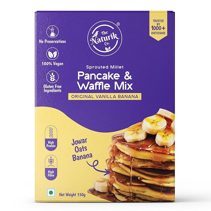 Pancake & waffle mix (vanilla banana)