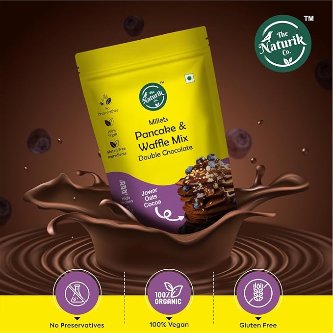 Pancake & waffle mix (Double chocolate) - Banner
