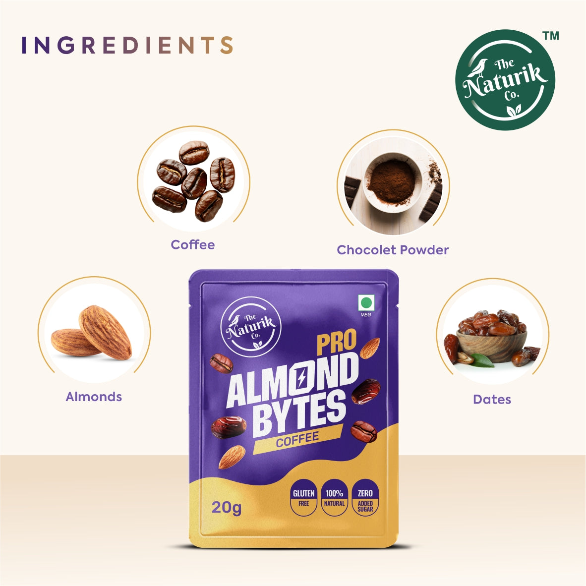 The Naturik Almond bytes