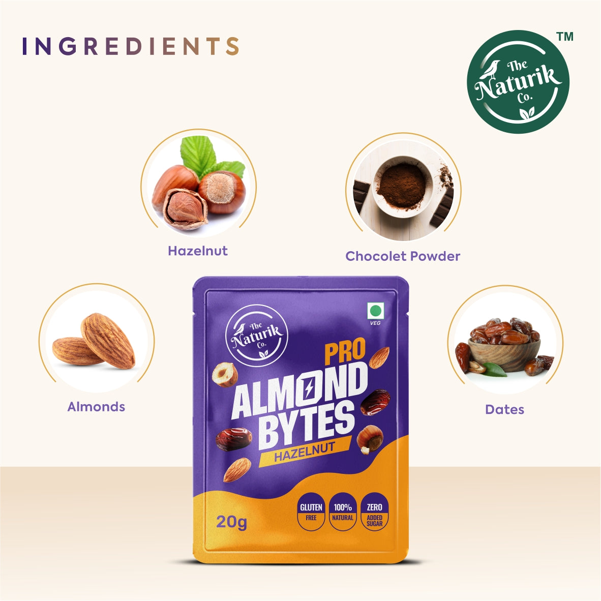 The Naturik Almond bytes