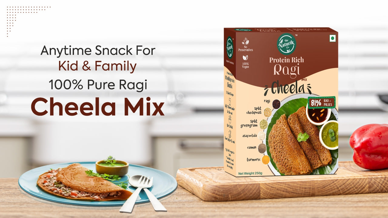 Ragi (Millets) Chilla Mix: A Wholesome and Convenient Breakfast Option
