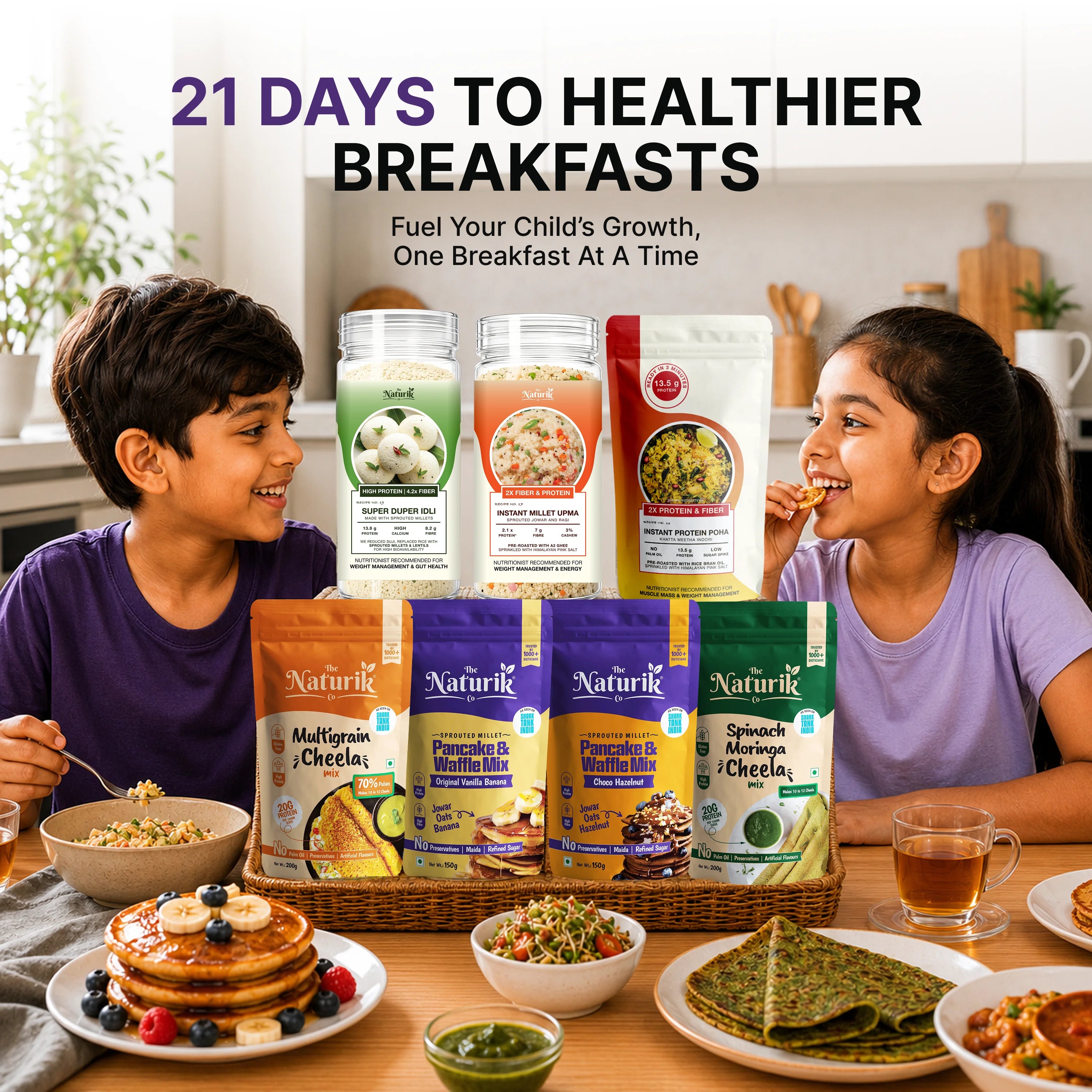 21-Day Kids Height and Growth Kit