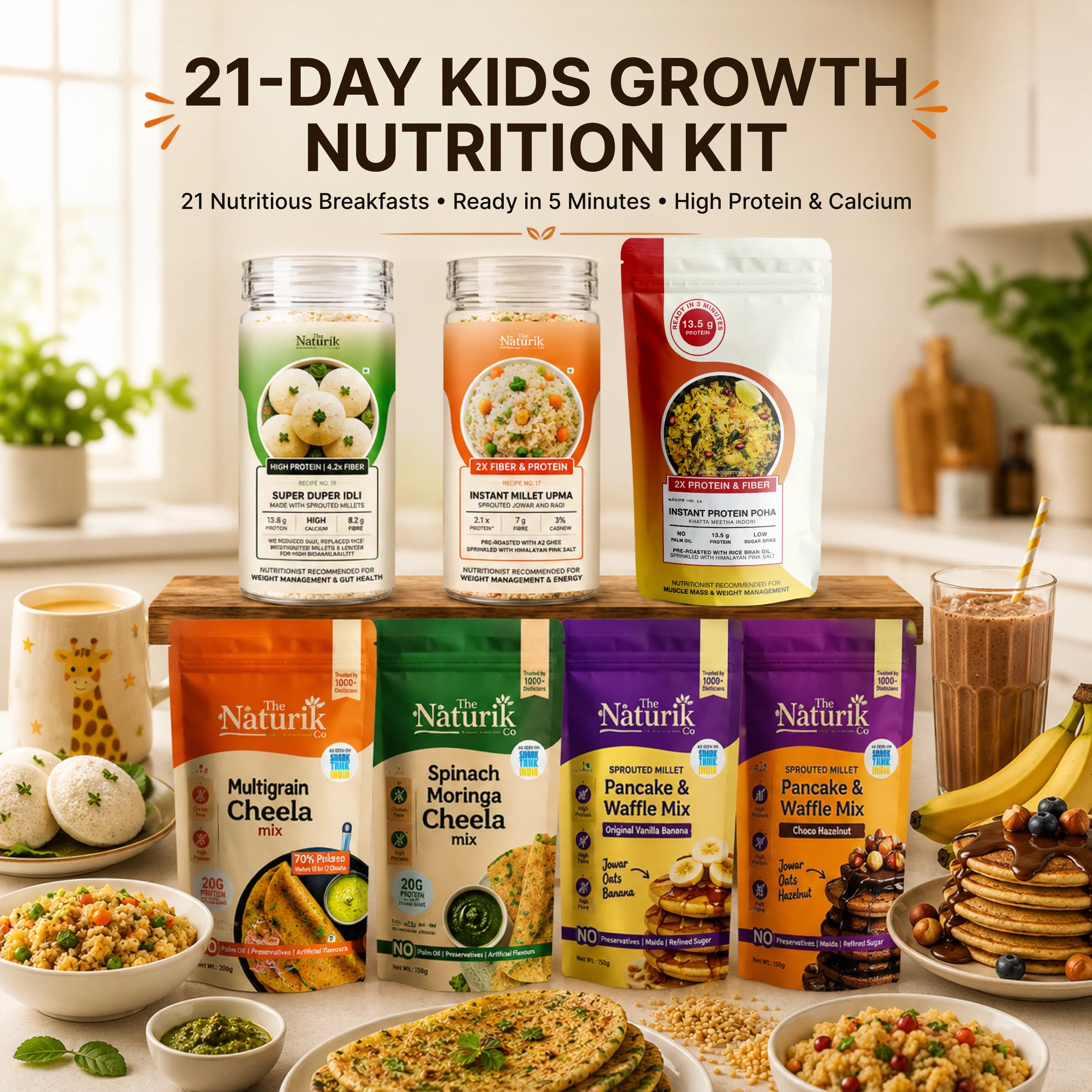 21-Day Kids Height and Growth Kit