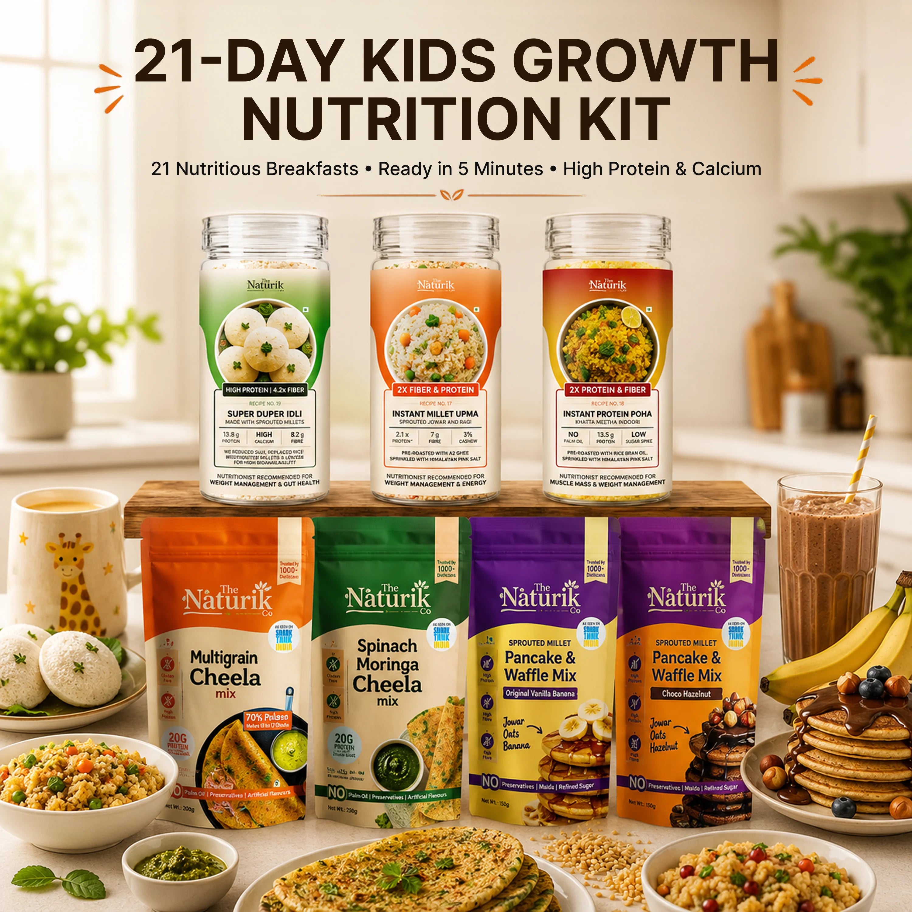 21-Day Kids Height and Growth Kit