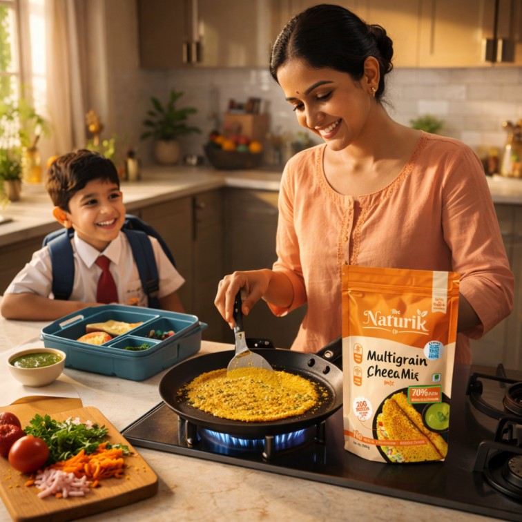 Multigrain Cheela Mix Combo (Pack of 2) - 200g each