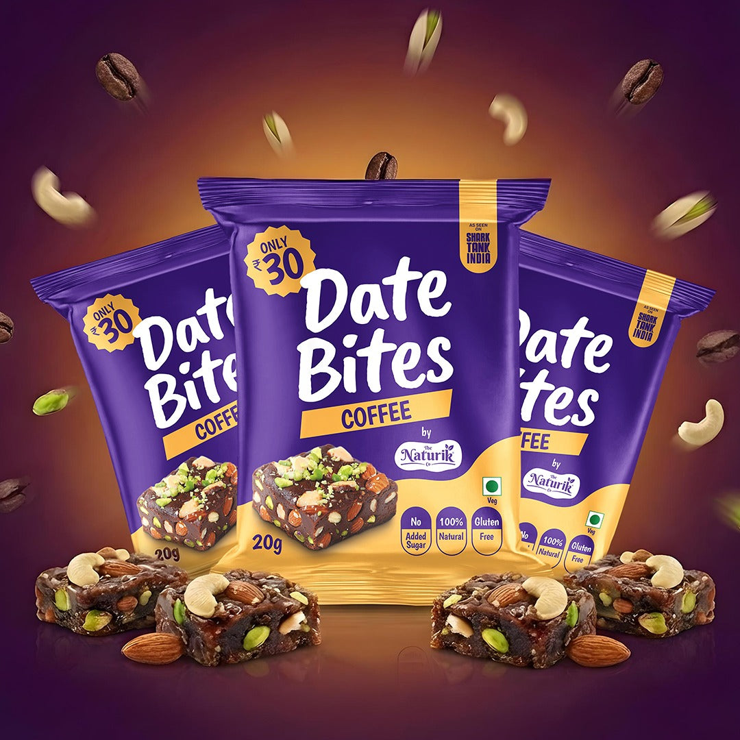 The Naturik Date Bytes - Almond Bytes