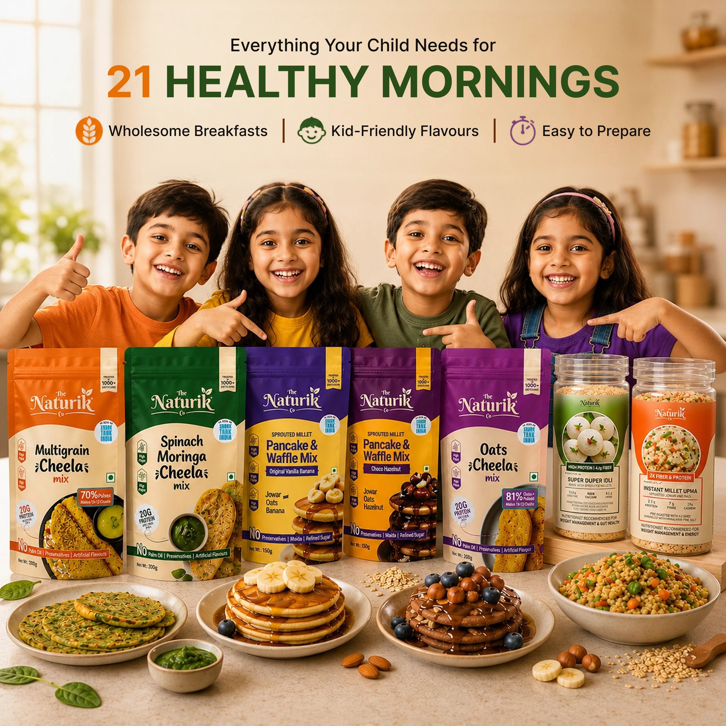21-Day Kids Height and Growth Kit