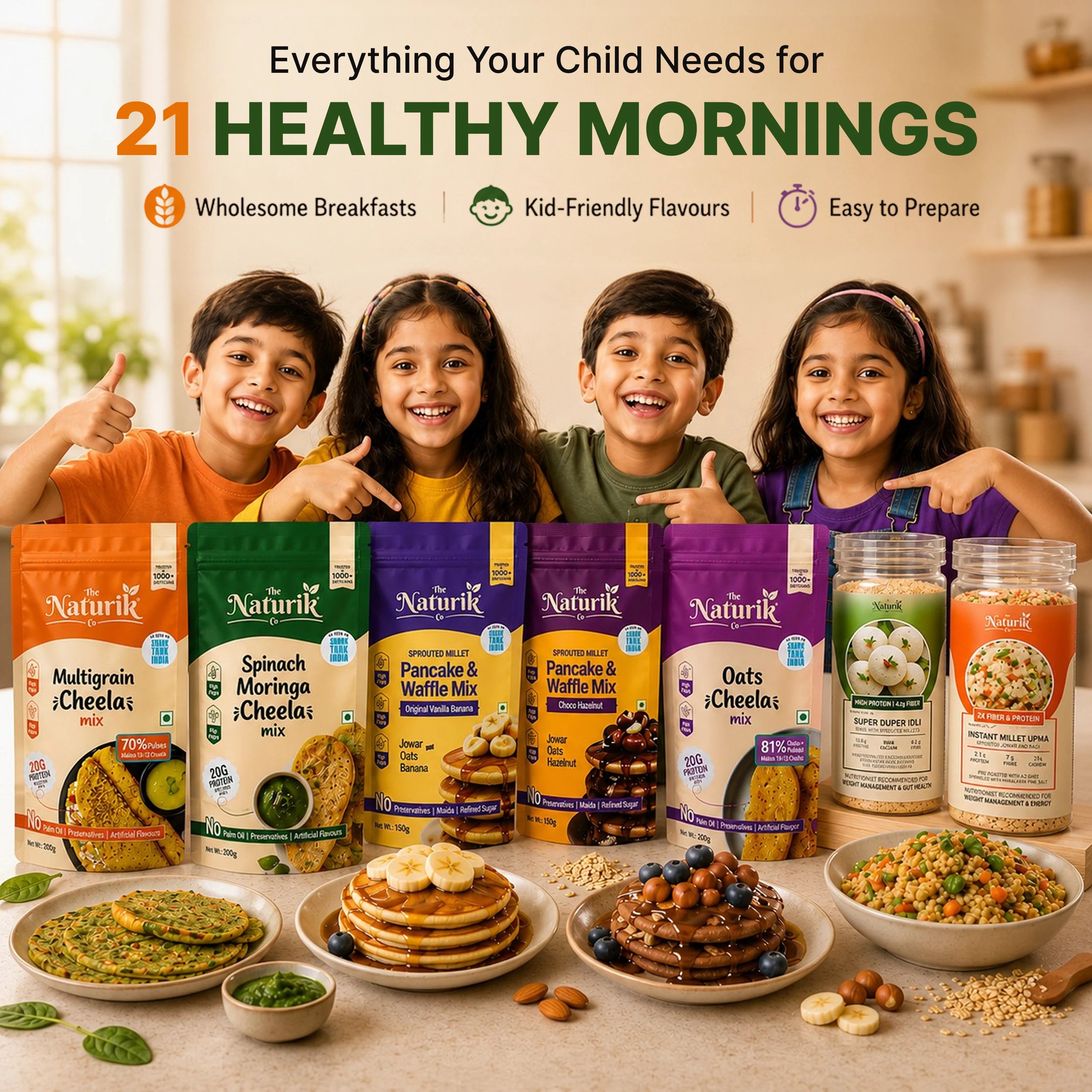 21-Day Kids Height and Growth Kit