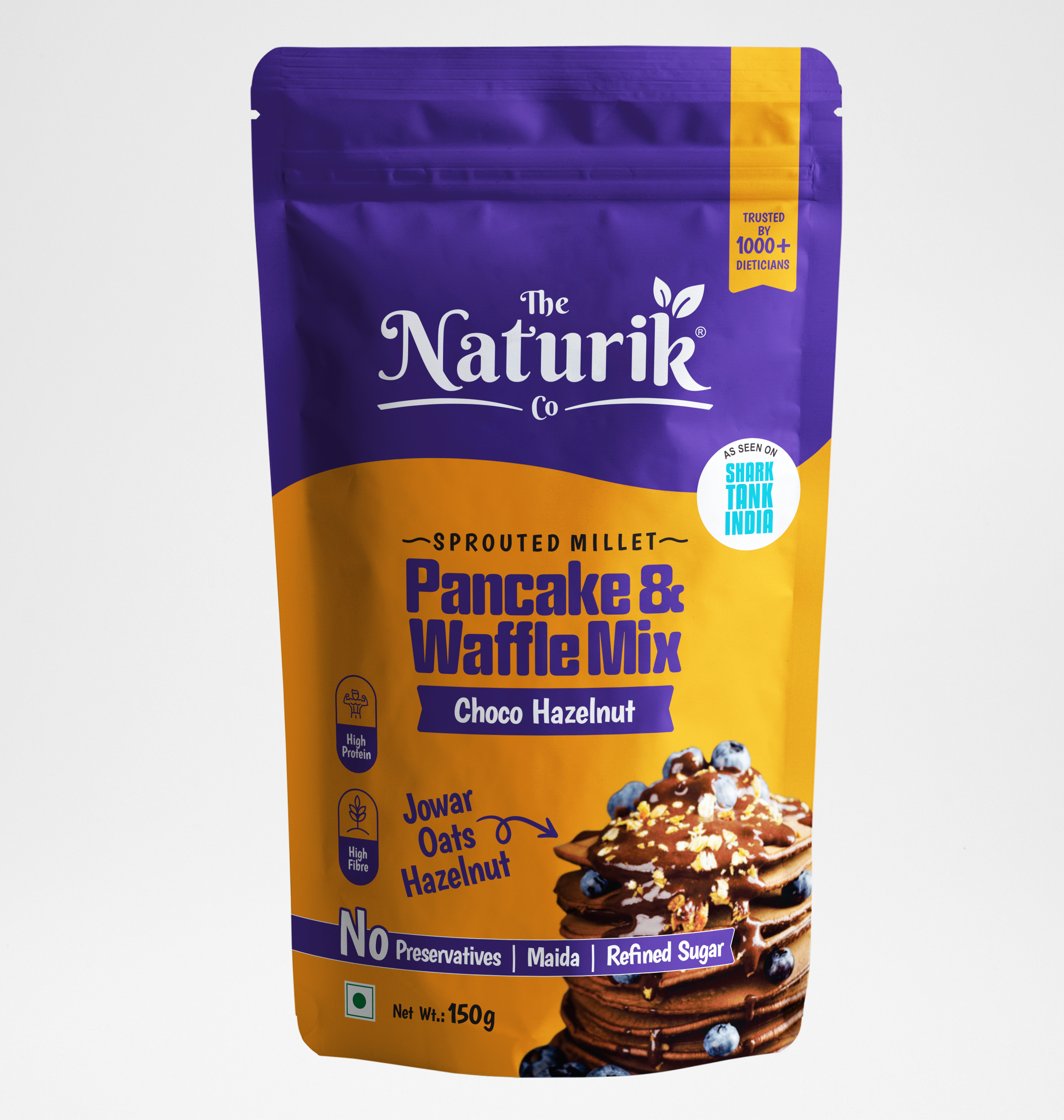 Choco Hazelnut - Millet Pancake & Waffle Mix