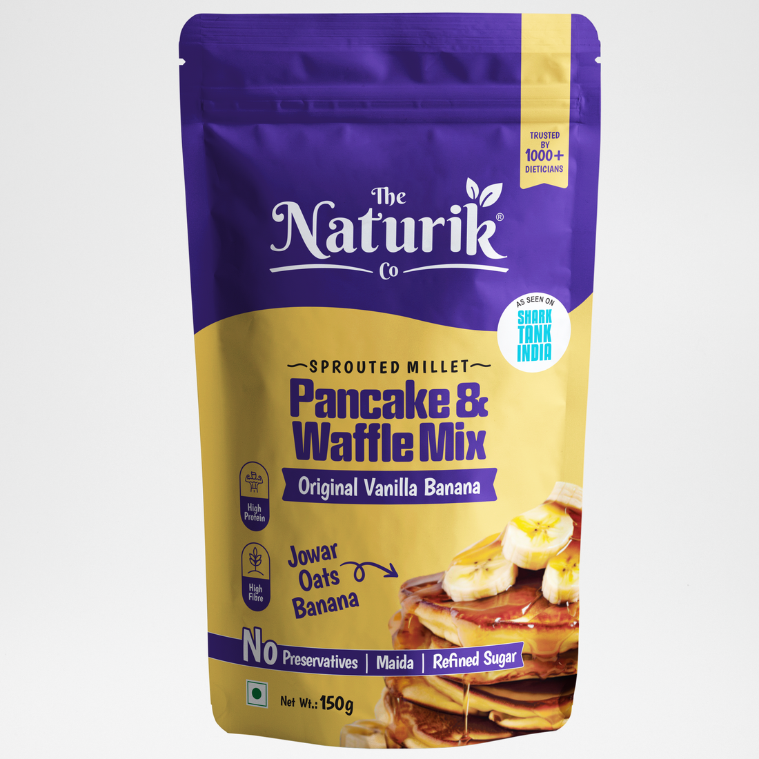 Original Vanilla Banana - Millet Pancake and Waffle Mix