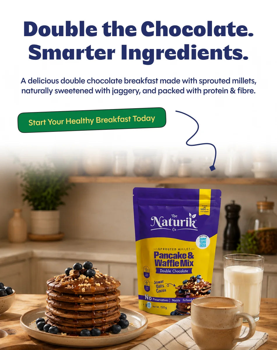 Double Chocolate - Millet Pancake and Waffle Mix