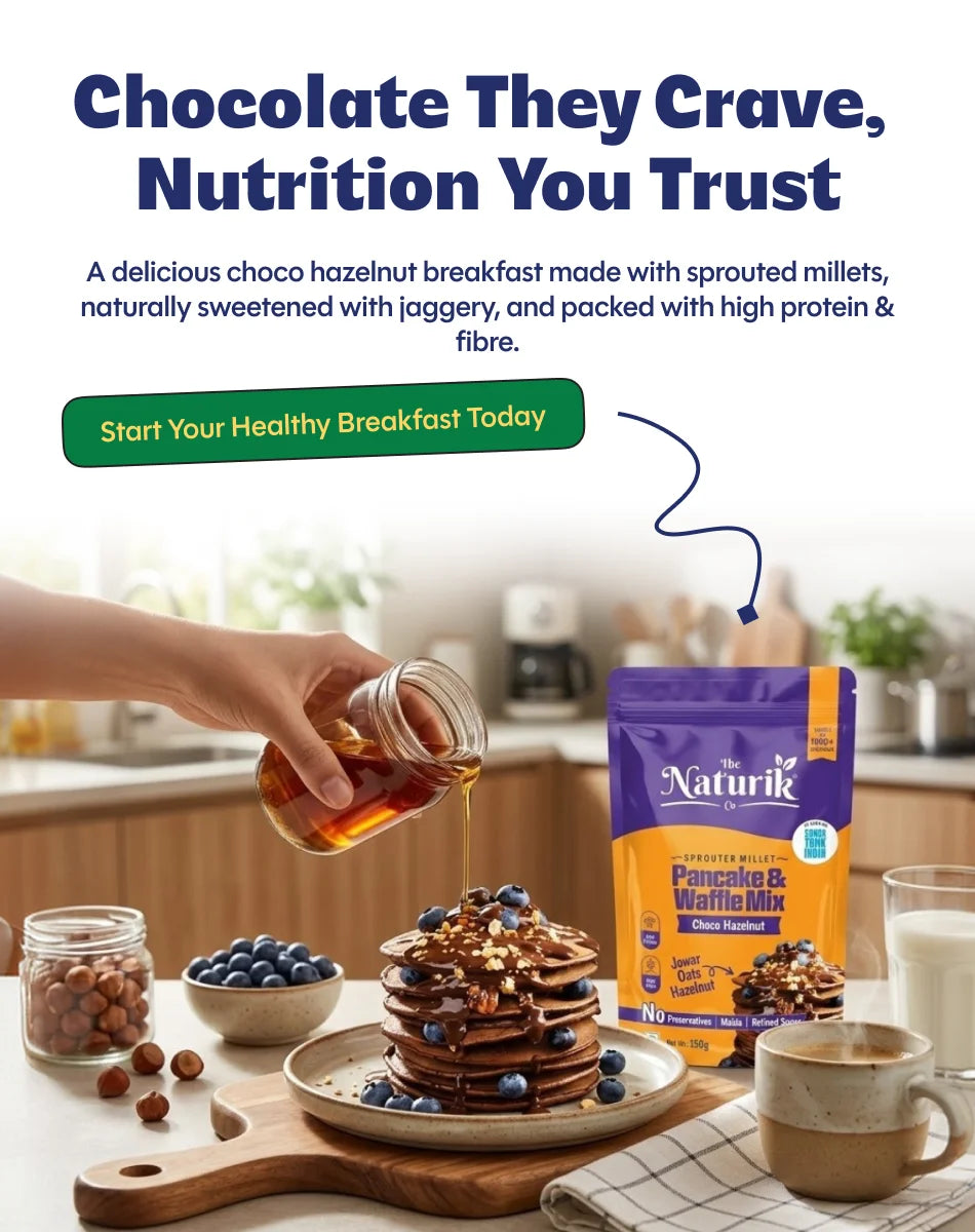 Choco Hazelnut - Millet Pancake & Waffle Mix