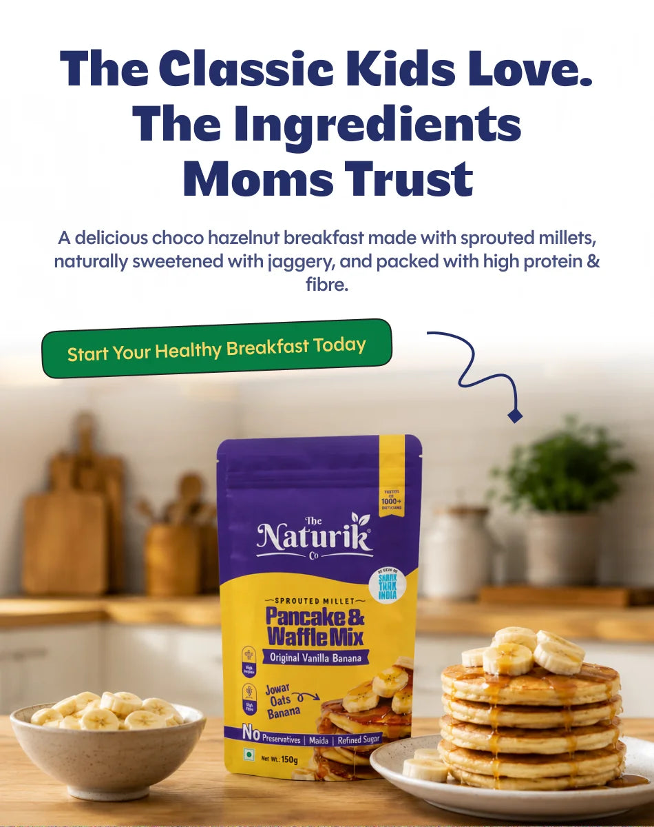 Original Vanilla Banana - Millet Pancake and Waffle Mix