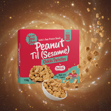 Gachak (Gajak) Marodi Sesame Twisties 150g – Punjabi Til Chikki with Desi Ghee