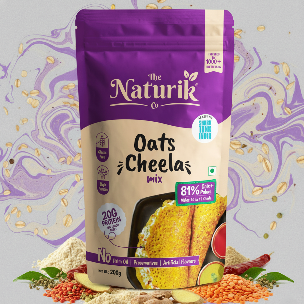 Oats Cheela Mix - Protein Rich Chilla Mix