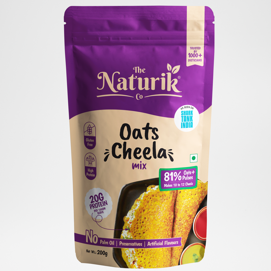 Oats Cheela Mix - Protein Rich Chilla Mix