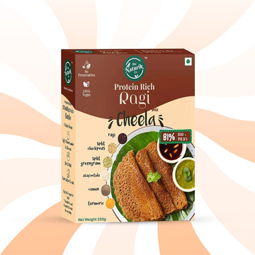 Ragi Cheela Mix - The Naturik Co Protein Chilla Mix