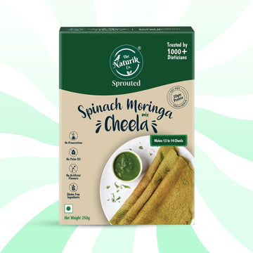 Spinach Moringa Cheela Mix - Chilla Mix by The Naturik Co