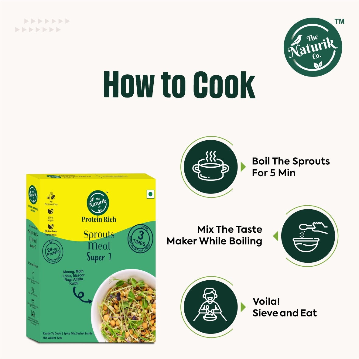 Spouts meal super 7 (How to cook)
