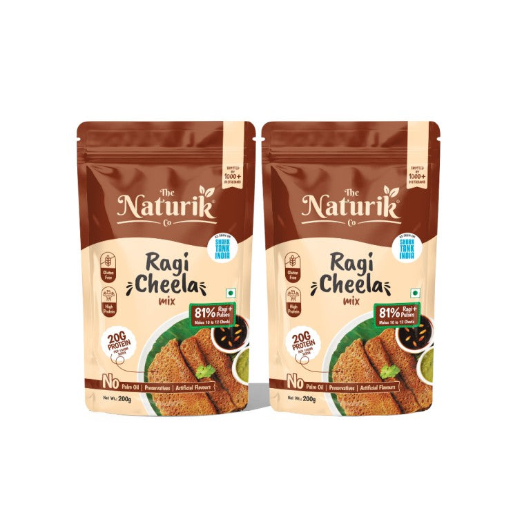 Ragi (Millets) Cheela Mix - 200g each (Pack of 2)
