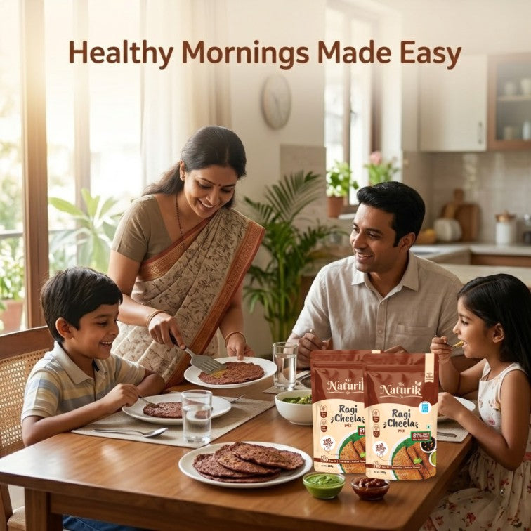 Ragi (Millets) Cheela Mix - 200g each (Pack of 2)