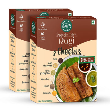 T.N.C. Ragi (Millets) Cheela Mix - 250g each (Pack of 2)
