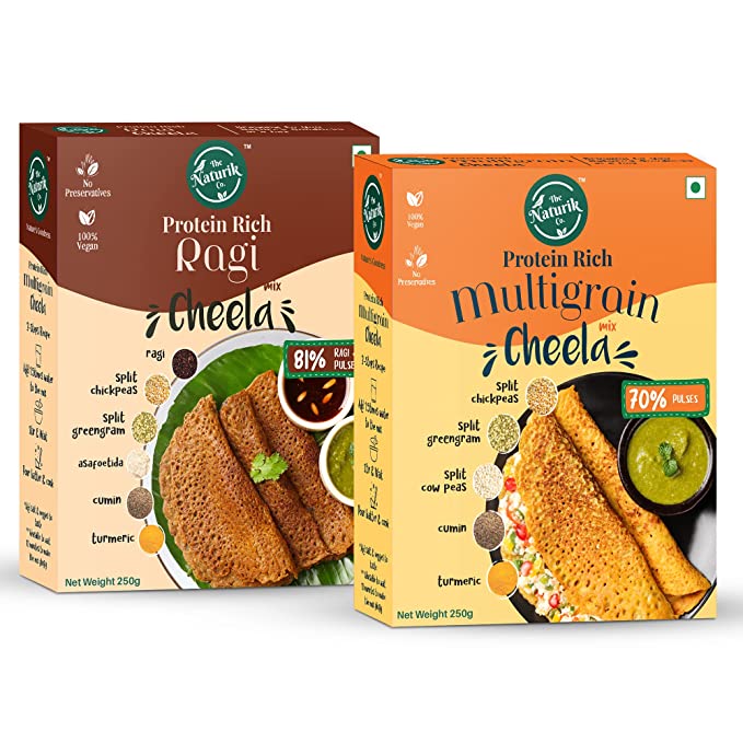 Ragi and Multigrain Cheela Mix (Pack-of-2)