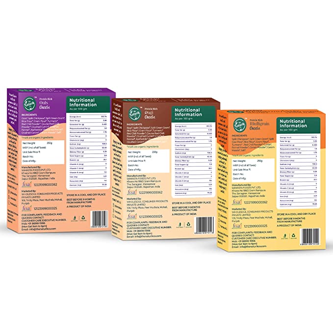 The Naturik Co Oats Cheela Mix