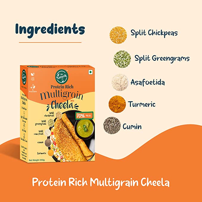 Ragi and Multigrain Cheela Mix (Pack-of-2)